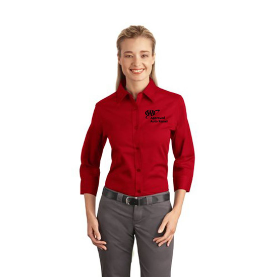 Picture of Ladies' 3/4 Sleeve Easy Care Shirt