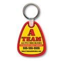 Picture of Soft Vinyl Key Tags - Full Color Imprint on 1 side