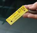 Picture of Service Department Hang Tags - Stock Consecutive Numbering - 1,000 per pack