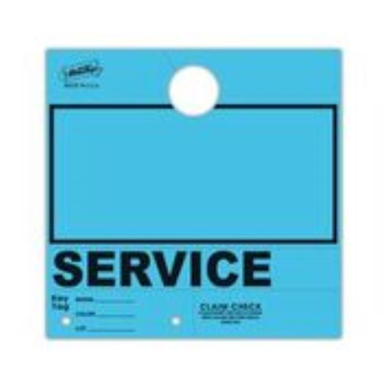 Picture of Service Department Hang Tags - No Numbering - 1,000 per pack