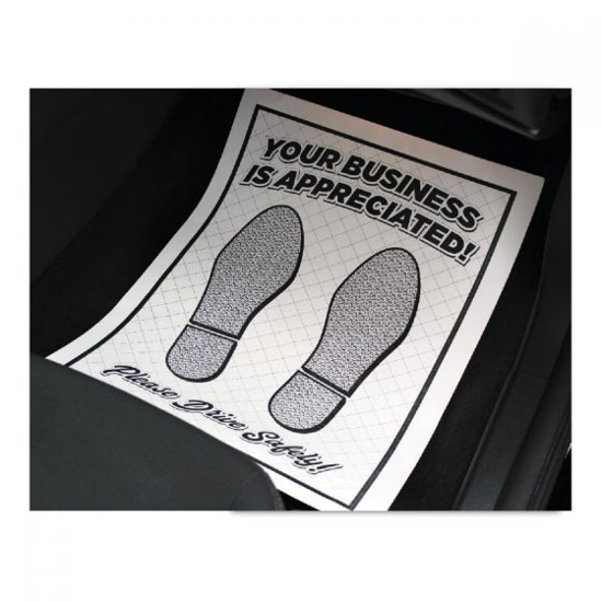 Picture of Paper Floor Mats - Stock (500 PACK)